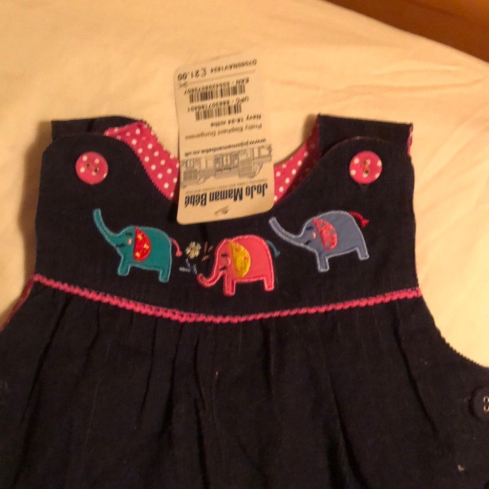 NWT corduroy overalls